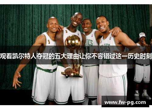 观看凯尔特人夺冠的五大理由让你不容错过这一历史时刻